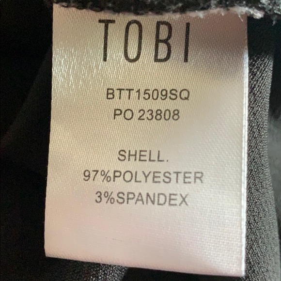 TOBI Black Tunic Dress Pockets - Picture 8 of 8